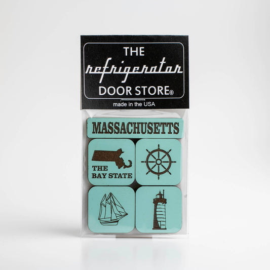 Massachusetts State Magnet Set
