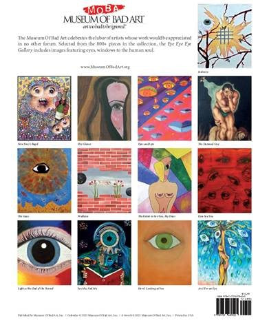 The Museum of Bad Art 2023 16-Month Calendar