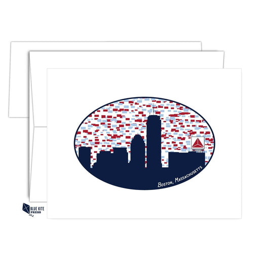 Boston Skyline Note Card Set | Citgo Sign | 8 Cards