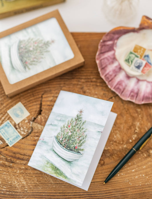 Boater's Tree — Boxed Set of 6 Coastal Holiday
