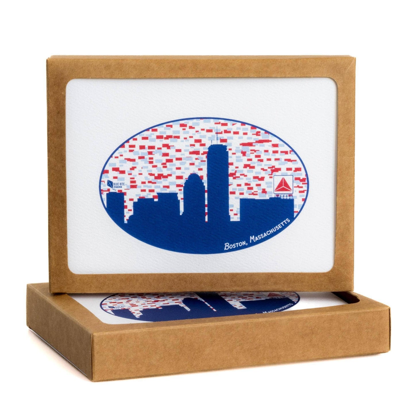 Boston Skyline Note Card Set | Citgo Sign | 8 Cards