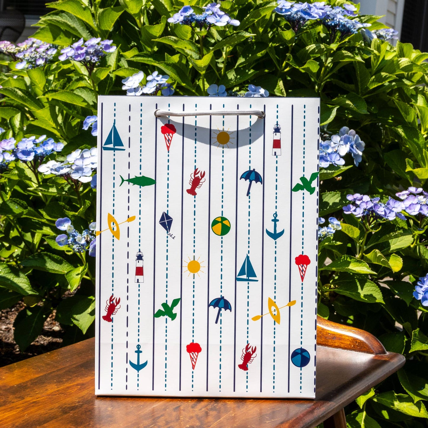 Seaside Gift Bag 13x10x4.5"