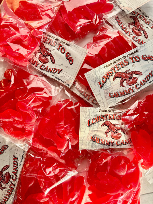 New England Fresh Caught Lobsters to Go Gummy Candy