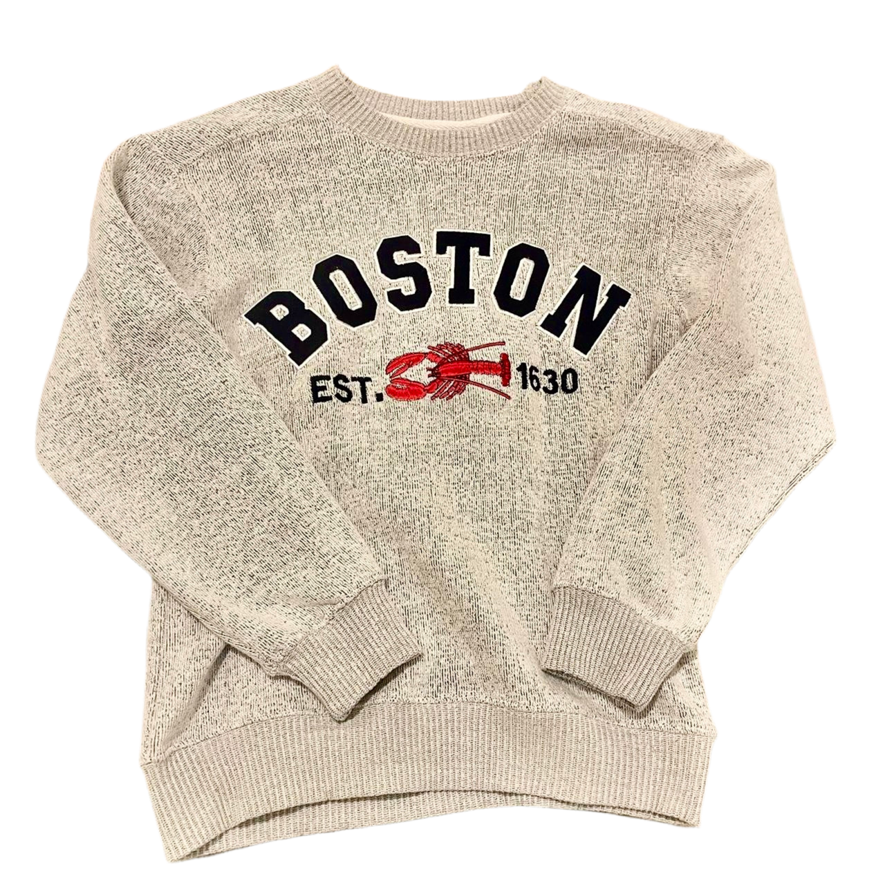 Boston Lobster Knit Sweatshirt