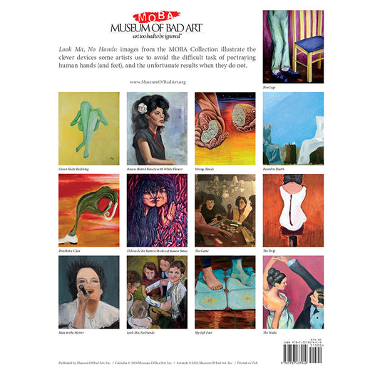 The Museum of Bad Art 2025 16-Month Calendar