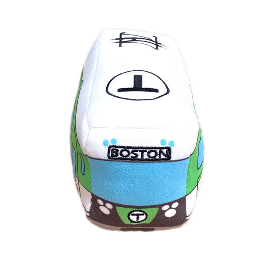 Boston MBTA Plush Green Line Trolley Toy