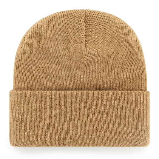 BOSTON BRUINS CAMEL HAYMAKER CUFF KNIT HAT