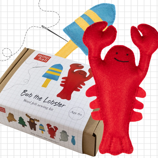 Bub the Lobster Sewing Kit