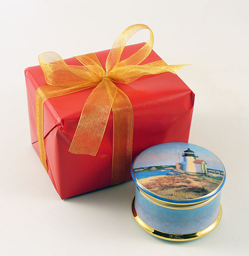 Brant Point Light Porcelain Box