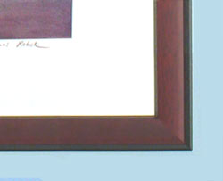 Mahogany Frame for Thomas Rebek Prints