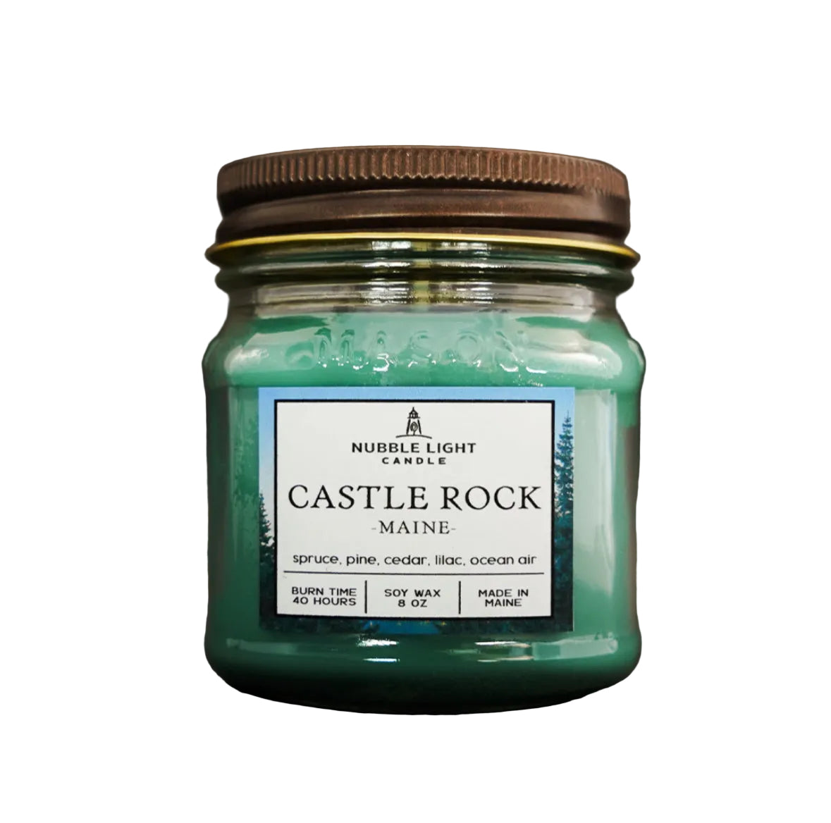 CASTLE ROCK 8oz Scented Soy Candle