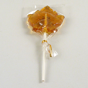 Jumbo Maple Leaf Lollipop