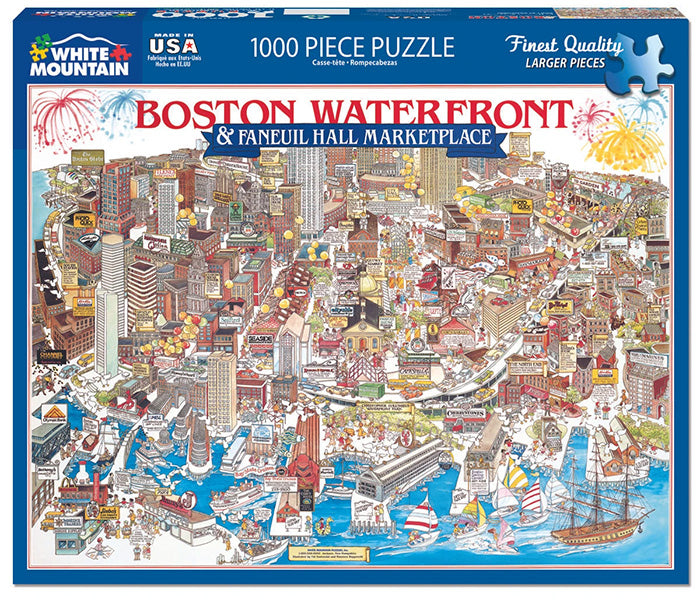 Boston Waterfront Jigsaw Puzzle