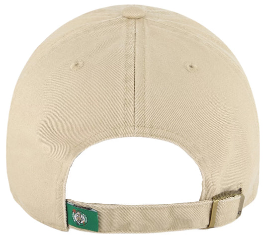 Boston Celtics Khaki Clean Up Hat
