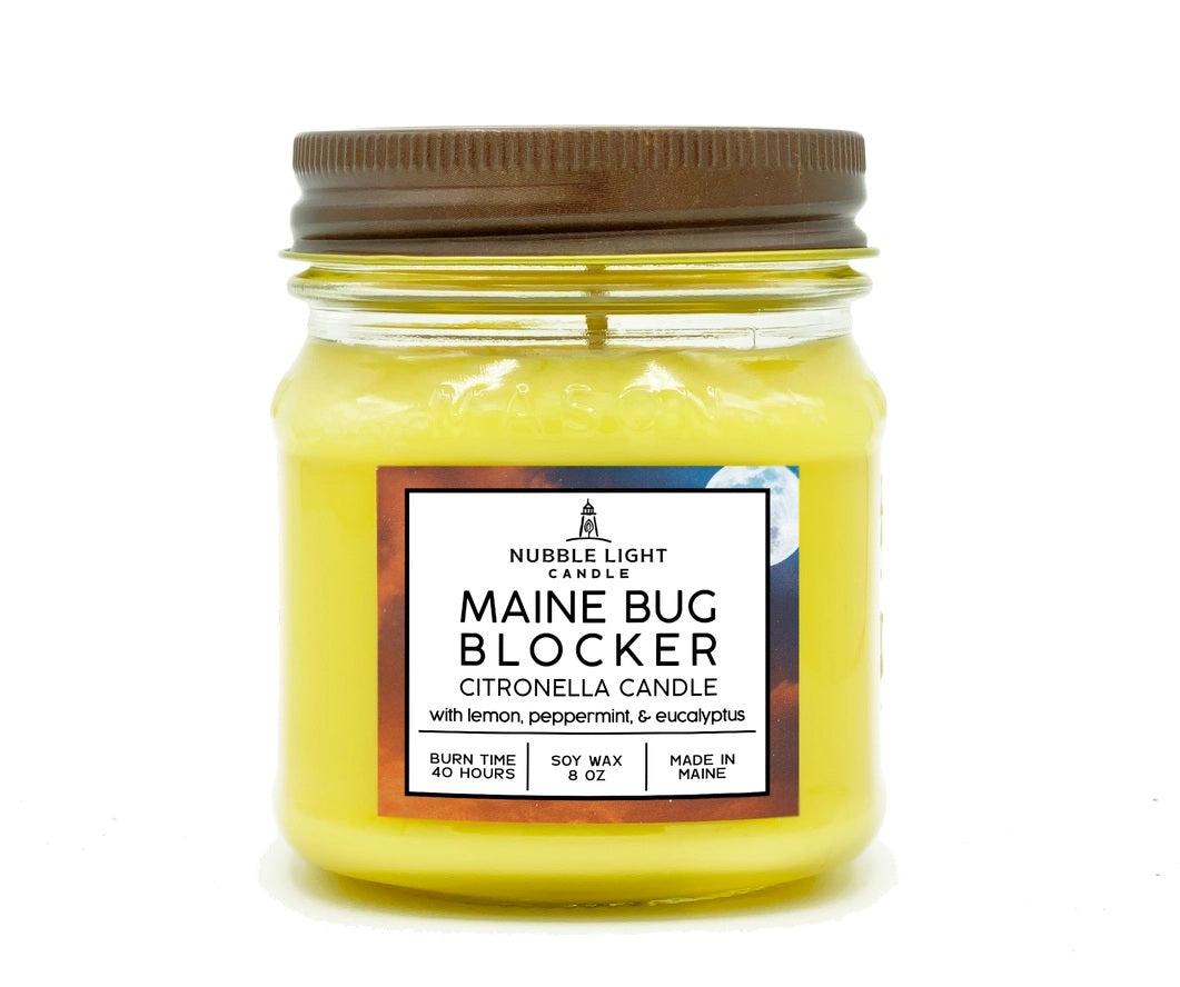 Maine Bug Blocker - Citronella 8oz. Scented Soy Candle