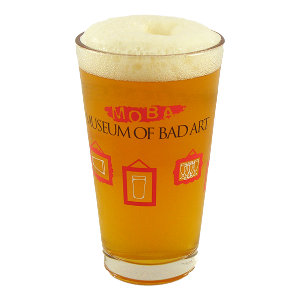 Museum of Bad Art Pint Beer Glass