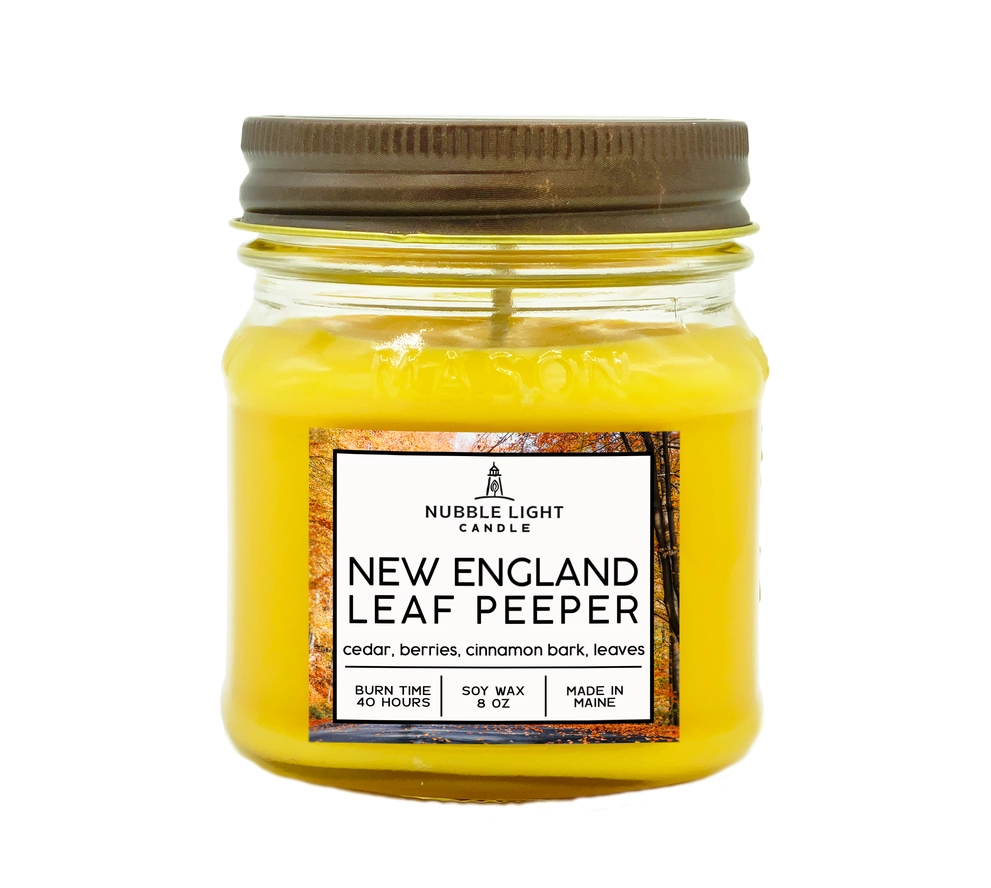 New England Leaf Peeper Scented Soy Candle