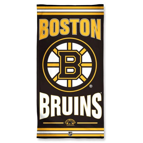 Boston Bruins Beach Towel