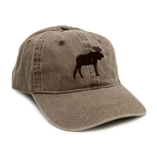 Moose Garment Dyed Relaxed Cap