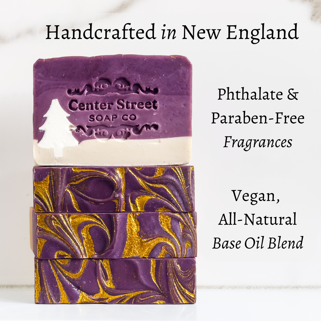 Starry Night Christmas Handmade Bar Soap - 4oz