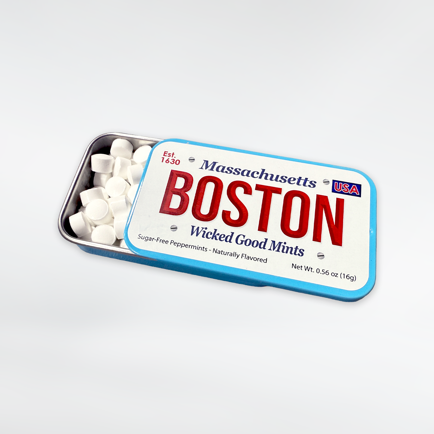 Boston License Plate Souvenir Mints