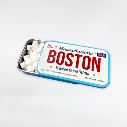 Boston License Plate Souvenir Mints