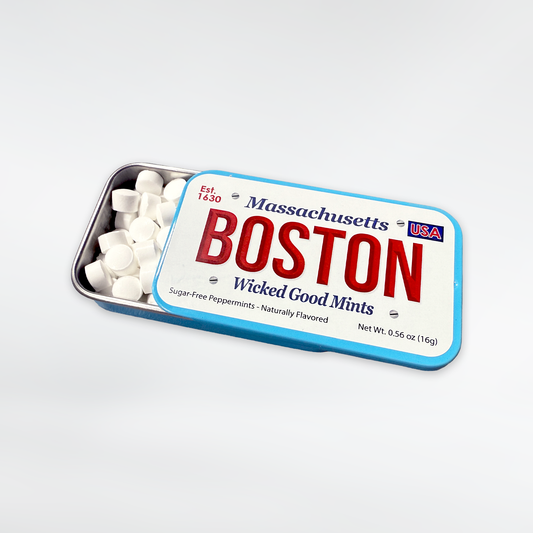 Boston License Plate Souvenir Mints