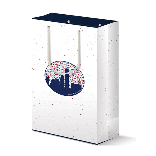 Boston Skyline Gift Bag 13x10x4.5 with Citgo Sign