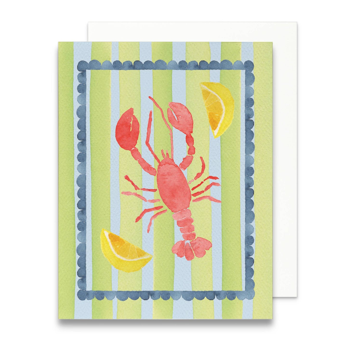 Watercolor Lobster Everyday Greeting Card