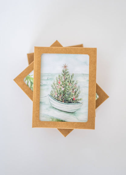 Boater's Tree — Boxed Set of 6 Coastal Holiday