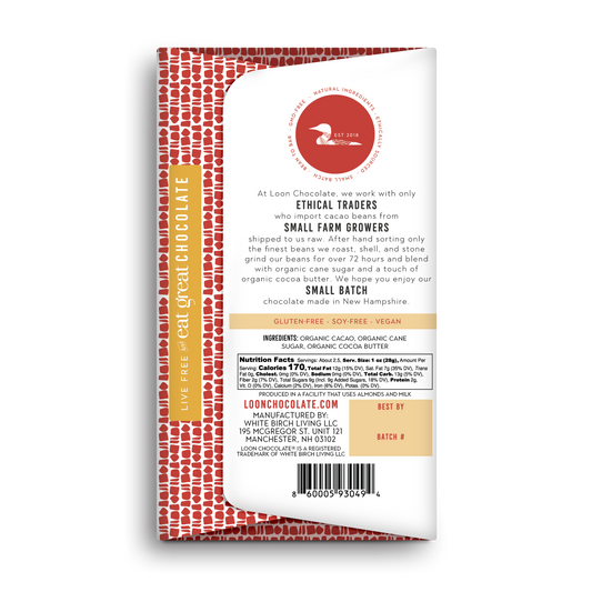 Loon Chocolate 72% Dark - Uganda Semiliki Forest