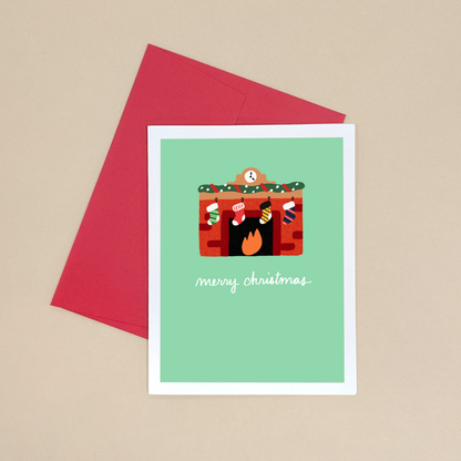 Bright & Merry Boston Holiday Card Pack - 4 Different Designs