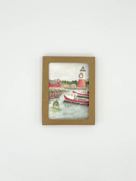 Christmas Harbor — Boxed Note Card Set of 6