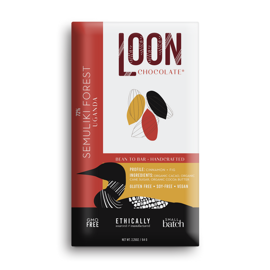 Loon Chocolate 72% Dark - Uganda Semiliki Forest