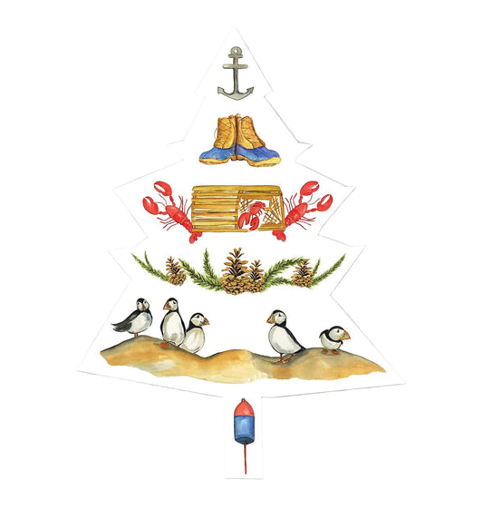 New England Tree Sticker