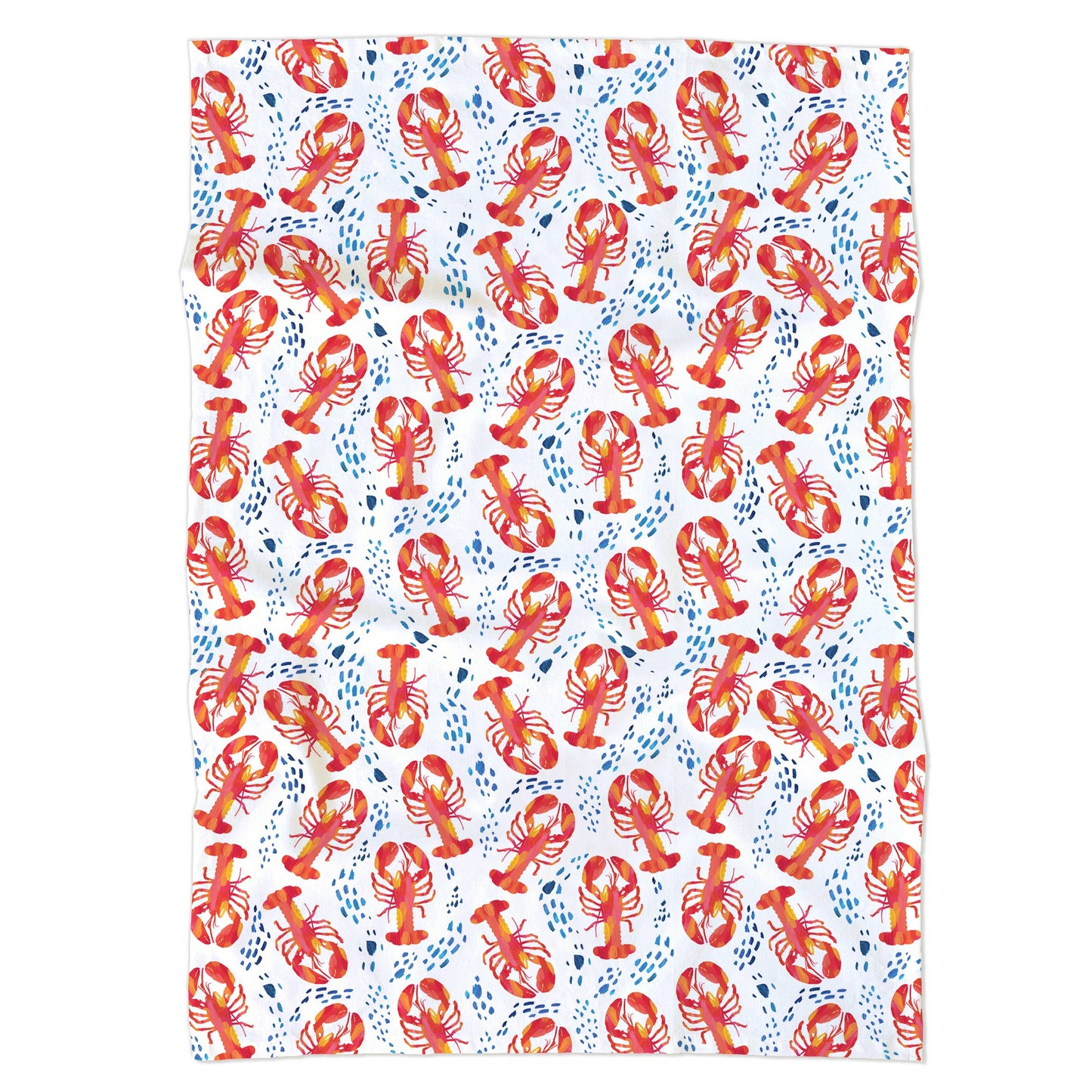 Lobster Coastal Tea Towel