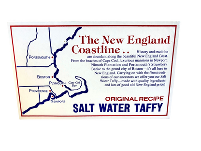 14 Ounce Salt Water Taffy- New England
