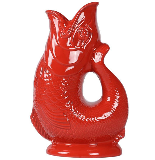 Extra Large Red Gluggle Jug