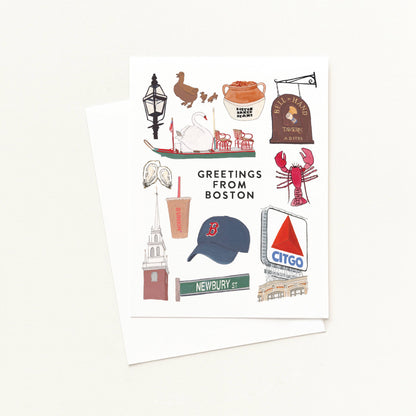 Boston Collection - New England Greeting Card