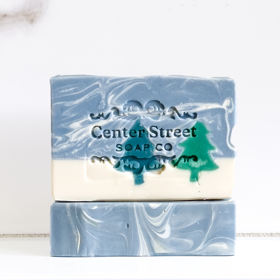 Alpine Frost Christmas Handmade Bar Soap - 4oz