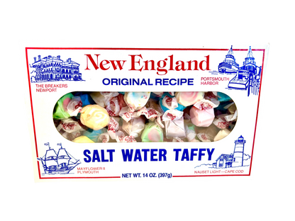14 Ounce Salt Water Taffy- New England