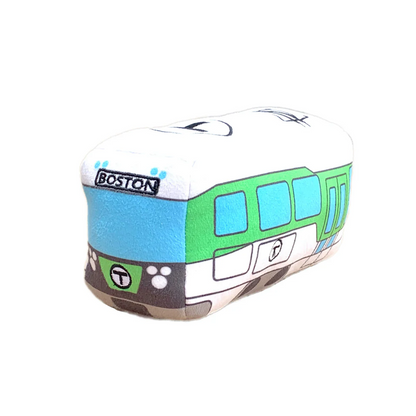 Boston MBTA Plush Green Line Trolley Toy