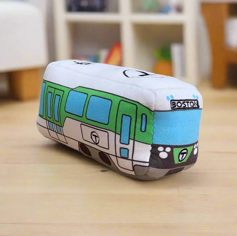 Boston MBTA Plush Green Line Trolley Toy