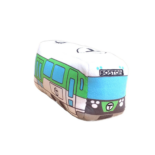 Boston MBTA Plush Green Line Trolley Toy