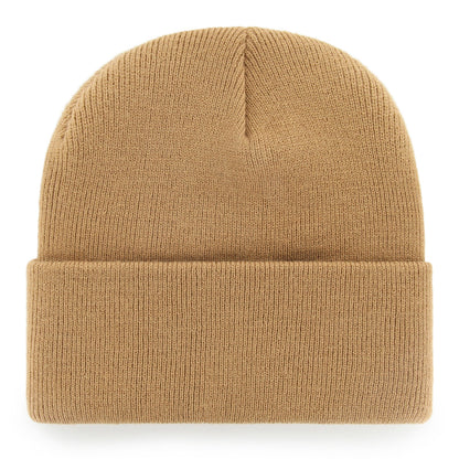 BOSTON BRUINS CAMEL HAYMAKER CUFF KNIT HAT