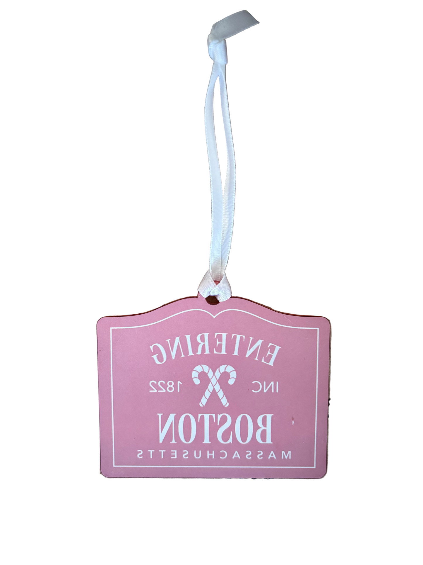 Entering Boston Holiday Ornament