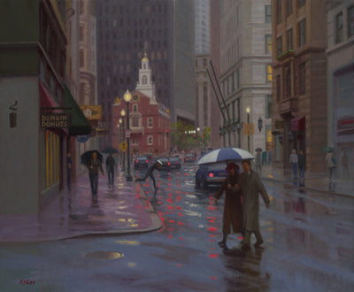 State Street Showers - Print