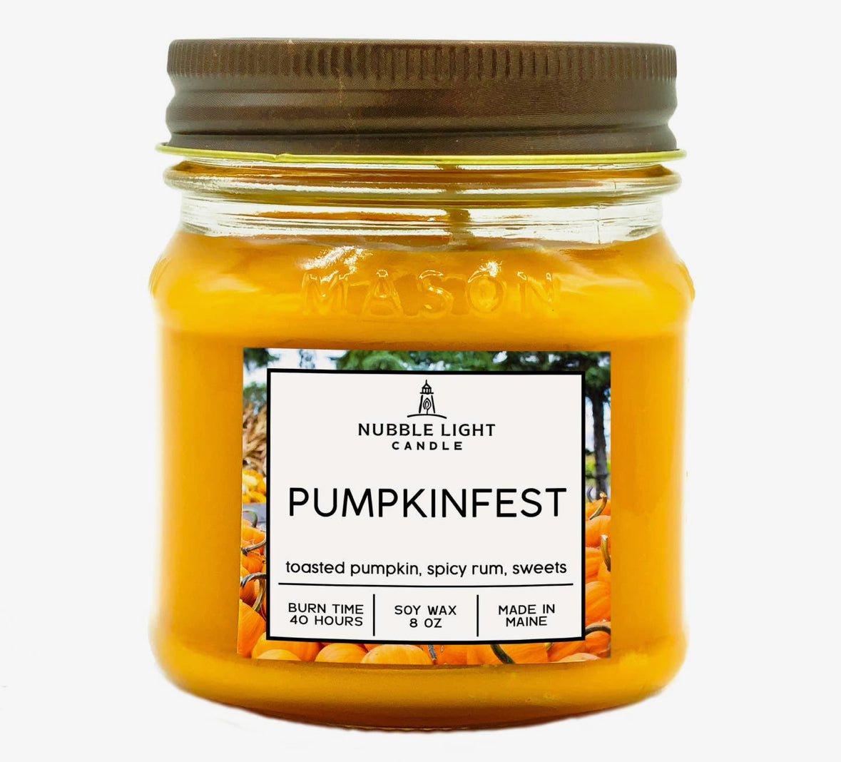 Pumpkinfest 8oz Scented Soy Candle