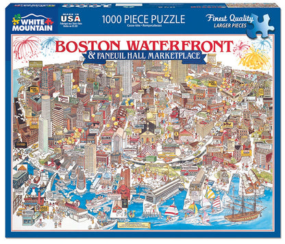 Boston Waterfront Jigsaw Puzzle
