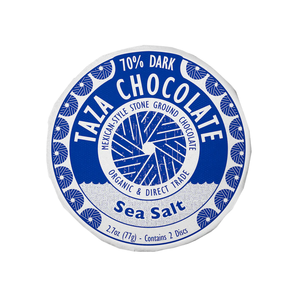 Taza Chocolate Sea Salt Disc